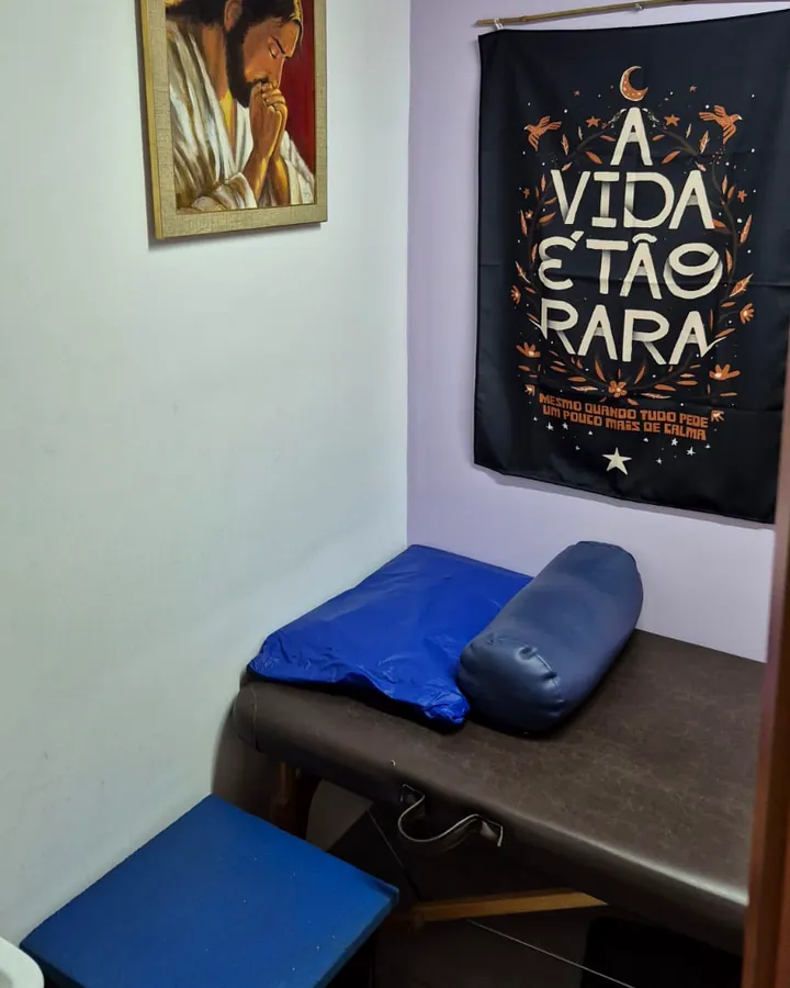 Sala 2 Turmalina Negra: Sala térrea, para pacientes que não podem subir escadas.